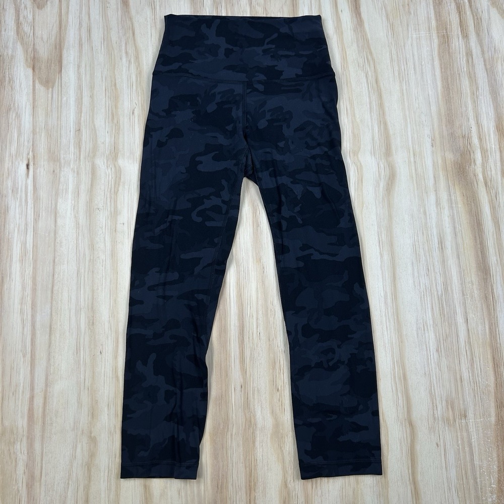 Lululemon Align High-Rise Pant 25 Heritage 365 Camo Deep Coal Multi Sz‎ 4